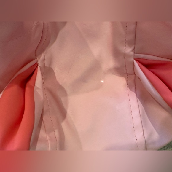 Target Cat & Jack 12M Pink Bunny Raincoat Pockets Jersey Cotton Lined Hooded - Picture 12 of 12